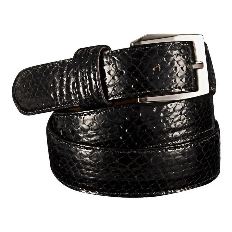 Cinturón Vestir Piel Exótica De Víbora Python 100% Original