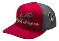 Gorra Oficial Federación Charra Vaquera Snapback Est Yellows