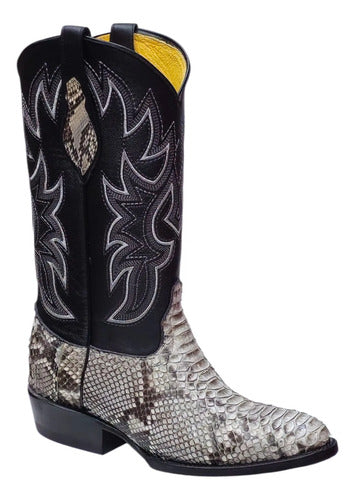 Botas Víbora Python Original Vaquera Goodyear Welt Je-ver