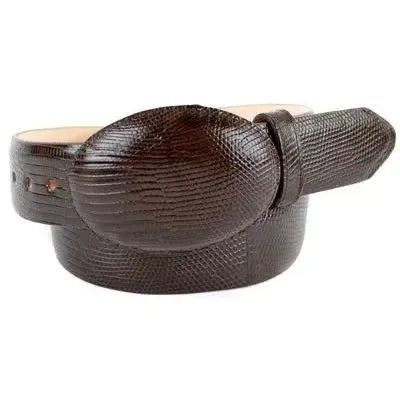 Cinturón Vaquero Piel Exótica De Lizzard Armadillo