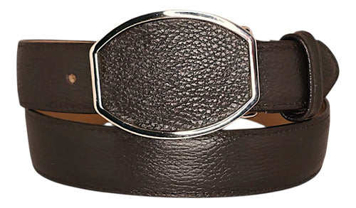 Cinturón Cuero Vaquero Piel Venado 100% Original