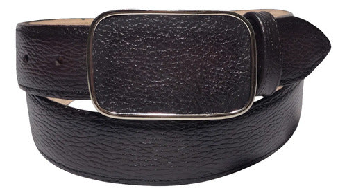 Cinturón Cuero Vaquero Piel Venado 100% Original