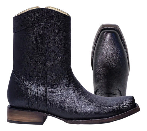 Bota Urbana Vaquera Piel  100% Flotter Venado Vacuero Dubai