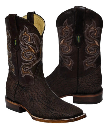Botas Cuello De Toro Genuino Rodeo Bulldog Goodyearwelt