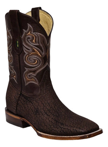 Botas Cuello De Toro Genuino Rodeo Bulldog Goodyearwelt
