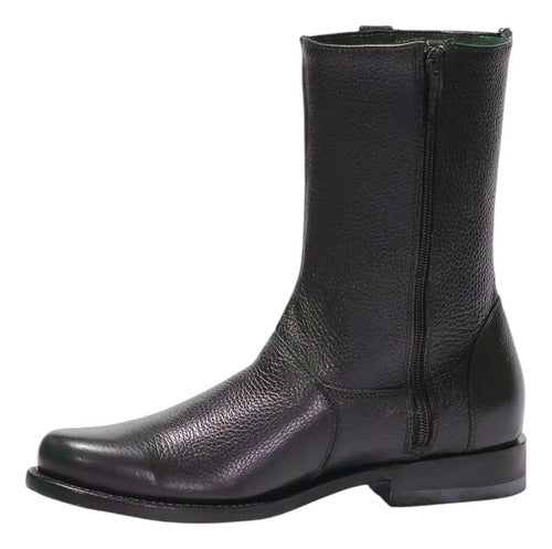 Botin Vestir Casual Piel Flotter Venado Estilo Suizo Jever