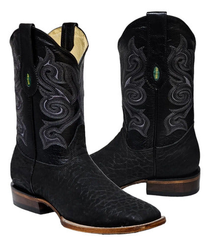 Botas Cuello De Toro Genuino Rodeo Bulldog Goodyearwelt