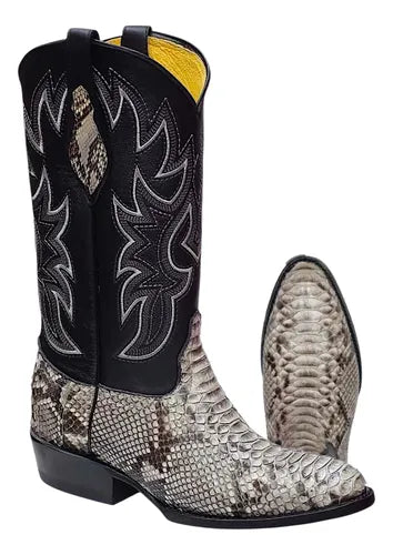 Botas Víbora Python Original Vaquera Goodyear Welt Je-ver