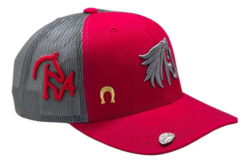 Gorra Oficial Federación Charra Vaquera Snapback Est Yellows