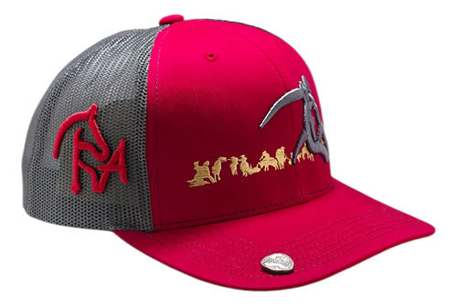 Gorra Oficial Federación Charra Vaquera Snapback Est Yellows