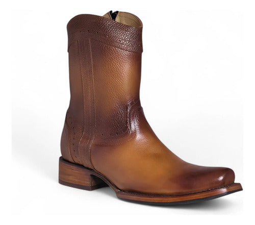 Bota Urbana Vaquera Piel  100% Flotter Venado Vacuero Dubai