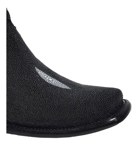 Botas Dubai Vaquera Piel Mantarraya Macho 100% Genuina