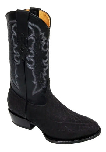 Bota Vaquera Cuello De Toro 100% Original