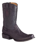 Bota Vaquera Urbana Piel Exótica Python Genuino Dubai