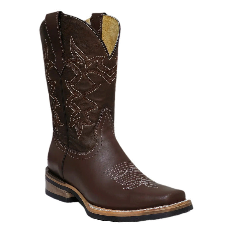 Bota Roper Rodeo Super Duty Welt Piel Genuine Leather Bovino