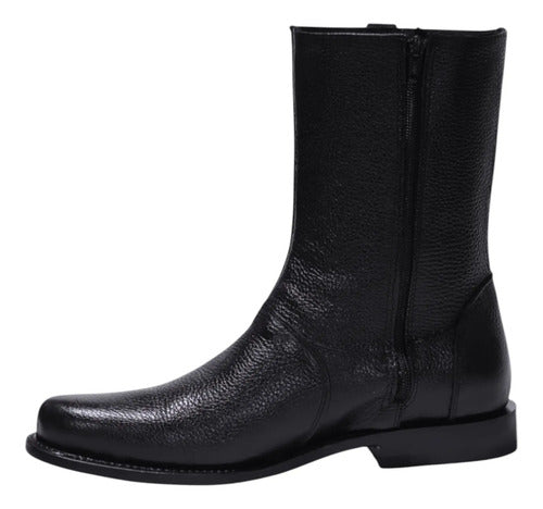 Botin Vestir Casual Piel Flotter Venado Estilo Suizo Jever