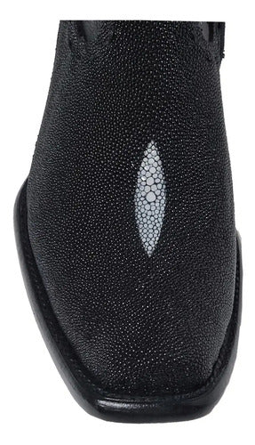 Botas Dubai Vaquera Piel Mantarraya Macho 100% Genuina