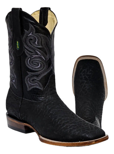 Botas Cuello De Toro Genuino Rodeo Bulldog Goodyearwelt
