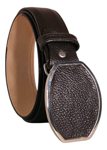 Cinturón Cuero Vaquero Piel Venado 100% Original
