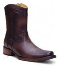 Bota Urbana Vaquera Piel 100% Bovino Grabado Vacuero Dubai