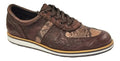 Tenis Sneakers Zapato Urbano Avestruz/ Python Piel Genuina
