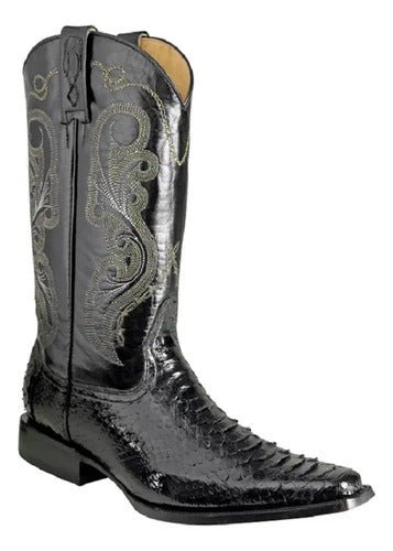 Botas Víbora Python Original Vaquera Goodyear Welt Je-ver