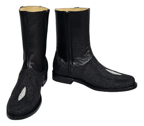 Botin Vestir Casual Mantarraya 100% Estilo Suizo Jever