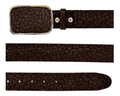 Cinturón Piel Cuello Toro 100% Original Hebilla Metal