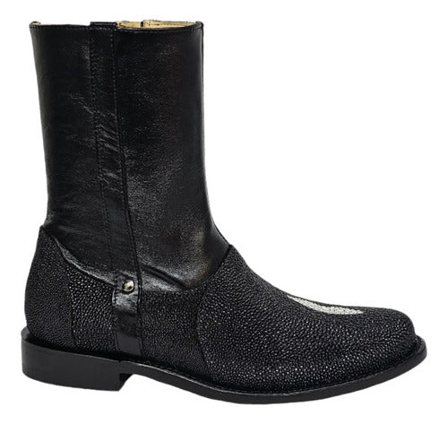 Botin Vestir Casual Mantarraya 100% Estilo Suizo Jever