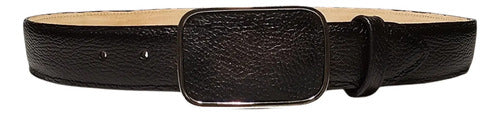 Cinturón Piel Venado 100% Original Cuero Vaquero Y Casual