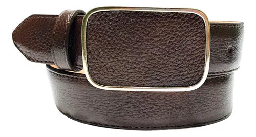 Cinturón Piel Venado 100% Original Cuero Vaquero Y Casual