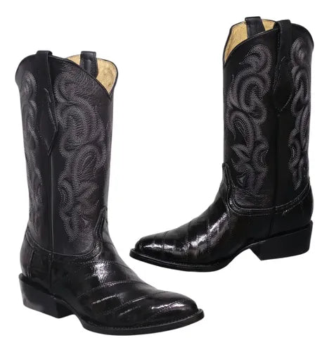 Bota Anguila Original Vaquera Suela De Cuero Goodyear Welt