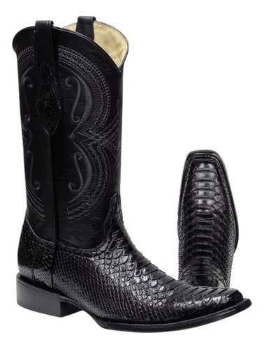 Botas Víbora Python Original Vaquera Goodyear Welt Je-ver