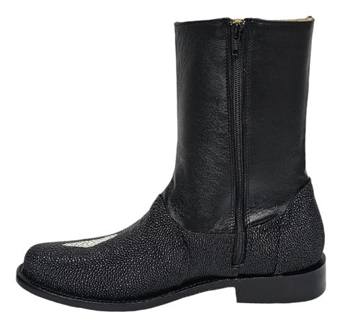 Botin Vestir Casual Mantarraya 100% Estilo Suizo Jever