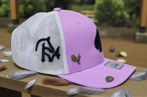 Gorra Oficial Federación Charra Vaquera Snapback Est Yellows