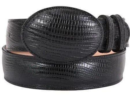 Cinturón Vaquero Piel Exótica De Lizzard Armadillo