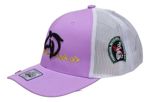 Gorra Oficial Federación Charra Vaquera Snapback Est Yellows