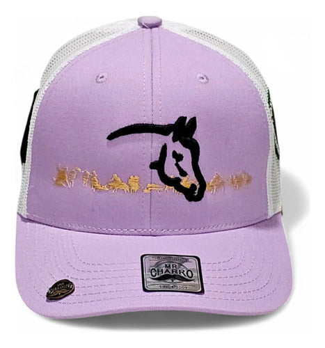 Gorra Oficial Federación Charra Vaquera Snapback Est Yellows