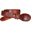 Cinturón Vaquero Piel Exótica Pata De Avestruz Original
