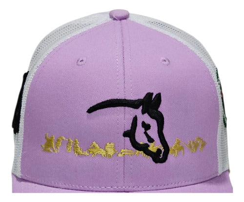 Gorra Oficial Federación Charra Vaquera Snapback Est Yellows